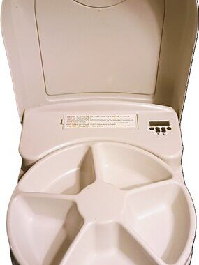 PetSafe 5 Meal Pet Feeder Automatic Digital Timer for Dogs and Cats PFD11-13707